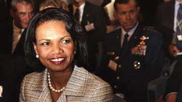 Former Secretary of State Condoleeza Rice.