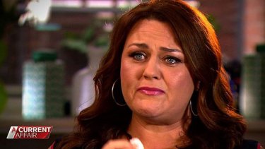 chrissie swan affair emotional interview current breaks down