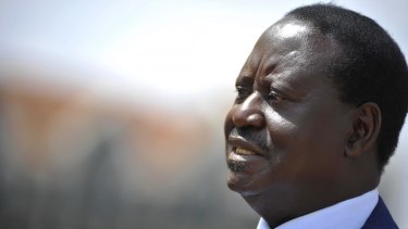 Historic day: Uhuru Kenyetta's opponent Raila Odinga says the court decision marks a very historic day for Kenya.