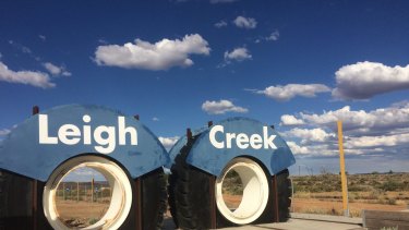The death of mining town Leigh Creek was foretold.