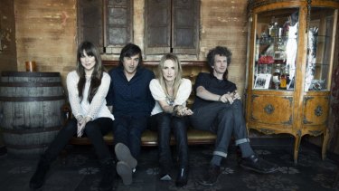 Cultural relevancy: Nina Gordon, Steve Lack, Louise Post and Jim Shapiro of Veruca Salt have released some cracking new songs.