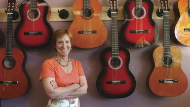 Devastating effect: Orange High School music teacher Christine Mickle.
