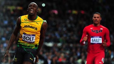 New Olympic record ... Usain Bolt wins gold in the men's 100m
