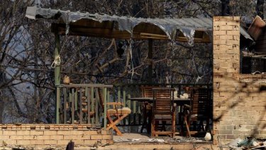 Support needed: The aftermath of a disaster, such as losing your home to a bushfire, can take its toll on mental health.