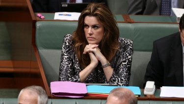The PM's chief of staff Peta Credlin has spoken of her support for a burqa ban at Parliament. 