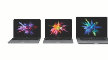 Apple's 2016 MacBook Pro line-up: Two 13-inch models and a 15-inch. Consumer Reports found all three lacking in the battery department.