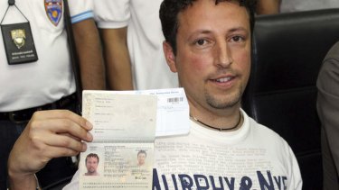 Italian Luigi Maraldi, whose stolen passport was used by a passenger boarding a missing Malaysian airliner.