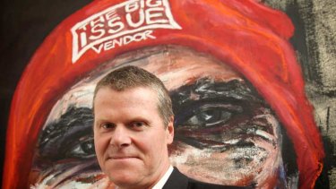 Steven Persson, chief executive of <i>The Big Issue</i>.