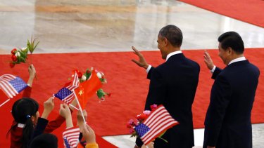 US President Barack Obama and Chinese counterpart Xi Jinping.