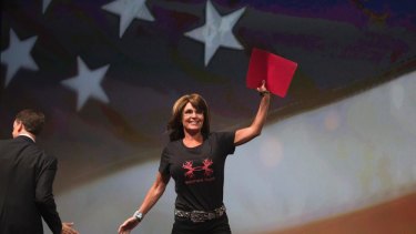 Sarah Palin, the former governor of Alaska, and icon of America's far-right.