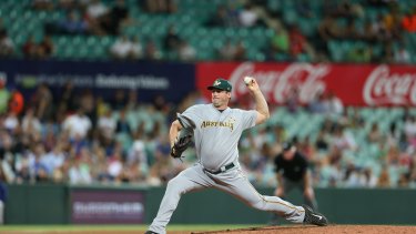 High hopes: Australian Ryan Rowland-Smith says Australia are in a prime position to qualify for the World Baseball Classic.