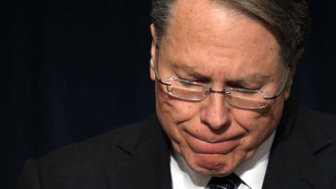 Wayne LaPierre ... says plans for new legislation for greater gun control are "phony".