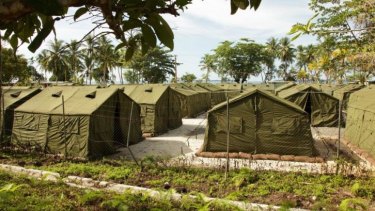 Detention centre: Guards at Manus Island have been accused of violence, racism and sexual abuse against detainees.
