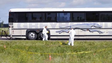 killer beheaded alien 2008 attack scene bus mclean greyhound reuters credit tim canadian