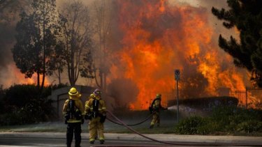 Californian wildfires force evacuations this week.