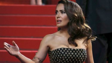 Salma Hayek at the Cannes premiere of <i>Tale of Tales</i>.