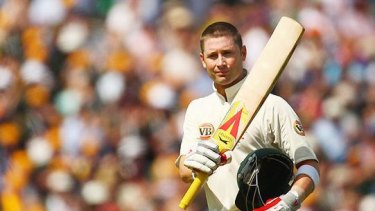 Fall from grace . . . Michael Clarke has lost support within the Test team.