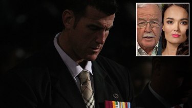 Mocked ... Ben Roberts-Smith - received apologies from the show's hosts, Yumi Stynes and George Negus.