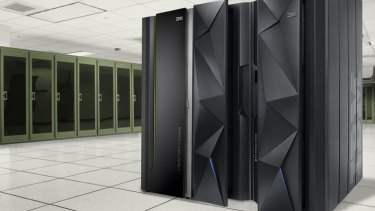 IBM's new zEnterprise EC12 mainframe server.