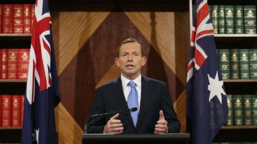 Reserved: Prime Minister Tony Abbott refused to comment on Indonesia's reasons for rejecting to take back their asylum seekers.