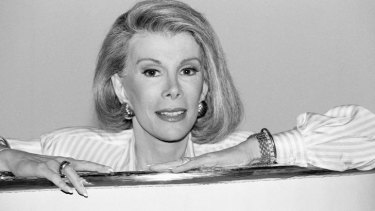 Joan Rivers announces her new talk show, <i>The Joan Rivers Show</i> in 1989.