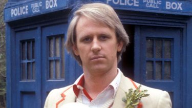 Peter Davison, picutred as the fifth Doctor, is coming to Brisbane.