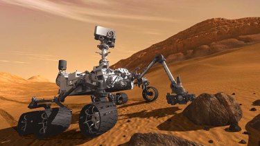 The next <em>TIME</em> Person of the Year? ... a concept image of NASA's Curiosity rover.