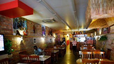 Ras Dashen African restaurant in Footscray.