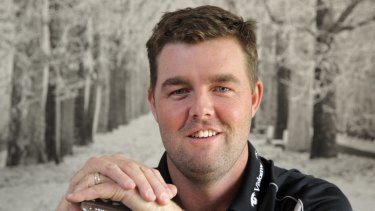 Putting family first: Marc Leishman. 