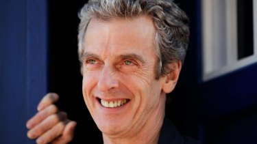 Peter Capaldi admits it was "scary" stepping in the shoes of Doctor Who.