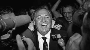 Alan Bond, pictured in 1995.