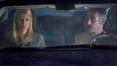 Javadi (Toub) and Carrie Mathison (Claire Danes) in a pivotal moment about who the CIA bomber might have been, earlier in the season.