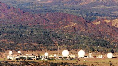 Pine Gap is part of the network.