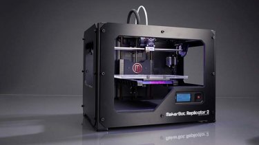 3D: The Replicator2 from MakerBot.
