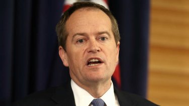 "His priority wasn't new national security laws, his priority was to allow the right of bigots to be bigots.": Bill Shorten.