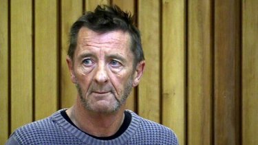 Charge withdrawn: Phil Rudd in New Zealand's Tauranga District Court.