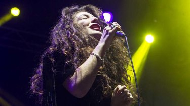 A huge hit in the US: Lorde shoots ever higher with hit <i>Royals</i>.