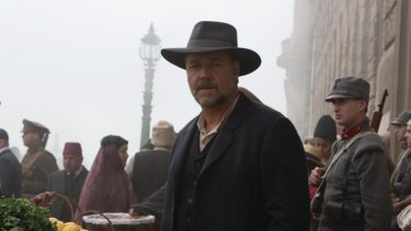 Colonial adventure: Joshua Connor (Russell Crowe) heads to Turkey, to find his sons' remains in <i>The Water Diviner</i>.