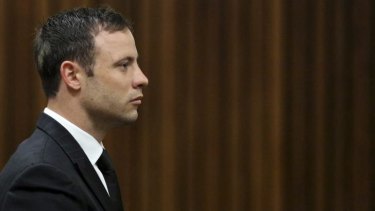 Pistorius looked straight ahead as a judge found him guilty of culpable homicide.
