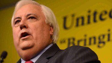 "They liked our policies on Indigenous affairs and the economy": Clive Palmer claims his latest Northern Territory members approached him.