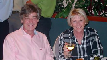 Llynden Riethmuller and his wife, Suellyn, at a function for his business.