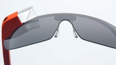 The future: Google will trial 8000 high-tech headwear known as- Google Glass - a wearable computer.