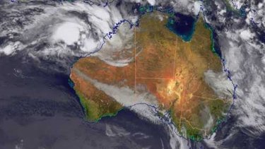 A cyclone warning has been issued for a storm off the coast of WA.