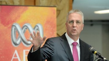 ABC managing director Mark Scott: "Clear commitments were made not to cut ABC funding before and after the last election – it was unambiguous."