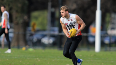 Jack Watts didn't play at Whitten Oval against the Bulldogs on the weekend.