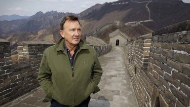 Tim Mathieson visited the Great Wall at Mutianyu near Beijing as an offical guest of the Chinese Government.