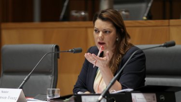 "Border Force are out of control": Greens Senator Sarah Hanson-Young.  