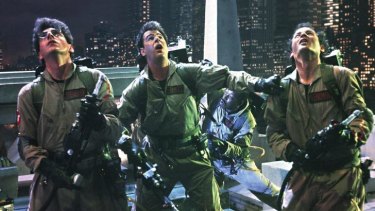 Look out: Revelations about <i>Ghostbusters</i> are among the latest Sony hacks.