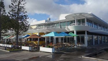 Snazzy Bathers Beach House replaced McDonalds on the beachfront