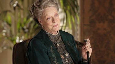 Another great dame ... Maggie Smith stars in <i>Downton Abbey</i>.